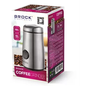 Brock CG 1050 SS koffiemolen 150W, roestvrij staal