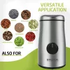 Brock CG 1050 SS koffiemolen 150W, roestvrij staal
