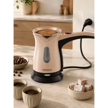 Brock ECP 106 Turkse koffiemachine 0,5L 500W crème/zwart