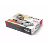Brock GS 002 W Gasfornuis met twee branders, wit