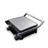 Brock HCG 5000 SS elektrische contactgrill 2000W, zwart/staal