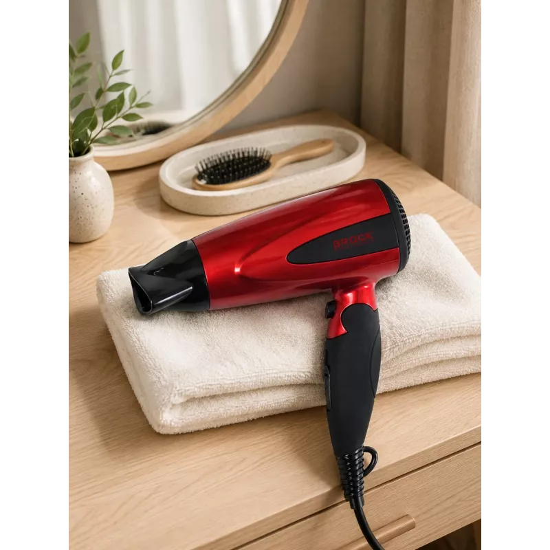 Brock HD 8501 RD haardroger 1600W, rood