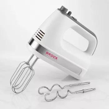 Brock HM 5003 WH handmixer 300W, wit