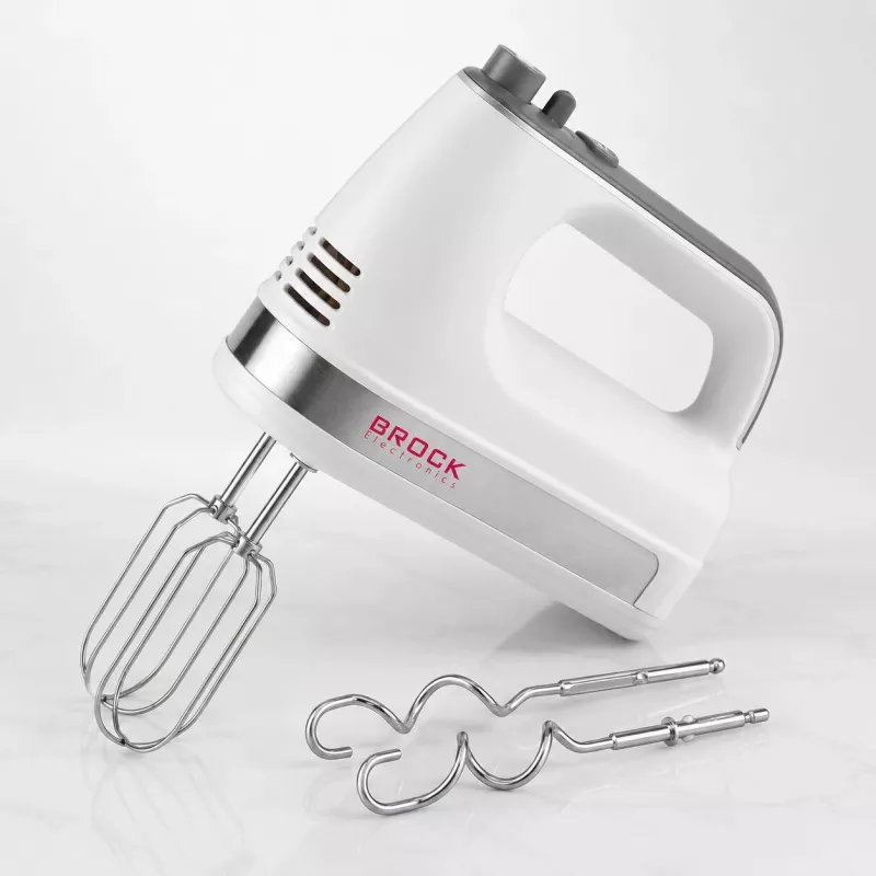 Brock HM 5003 WH handmixer 300W, wit