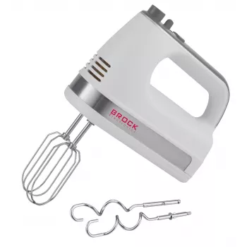 Brock HM 5003 WH handmixer 300W, wit