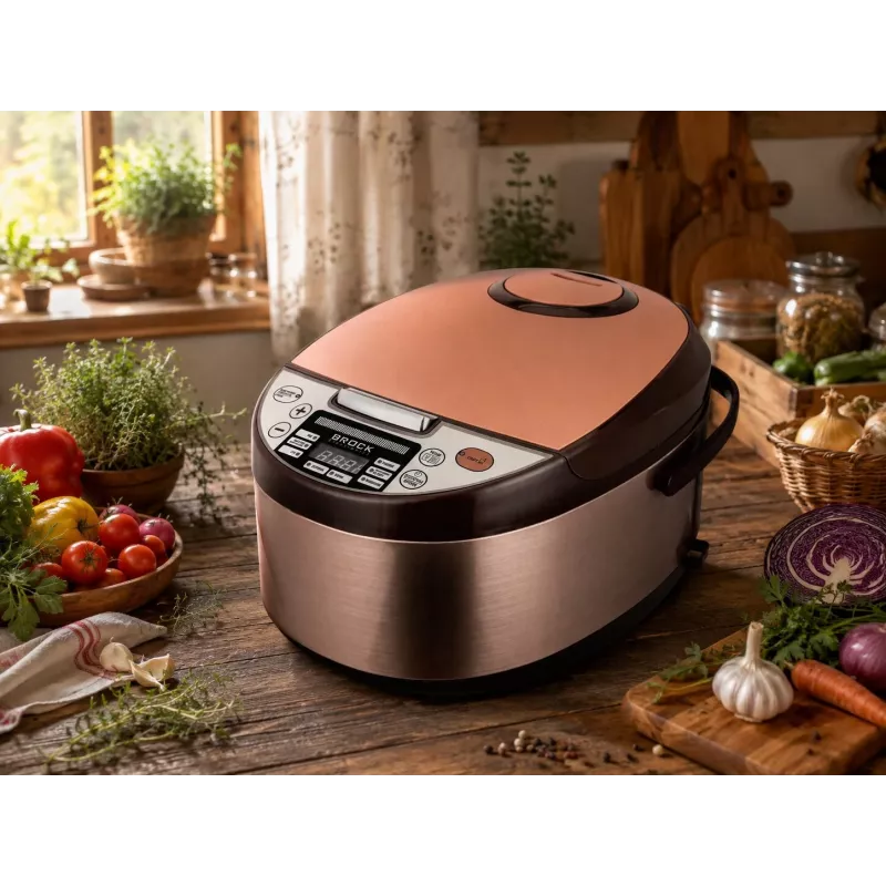 Brock MC 1110 multikoker 5L 900W zwart/zilver