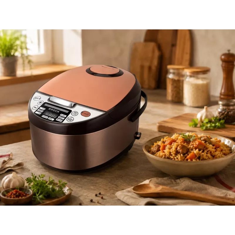 Brock MC 1110 multikoker 5L 900W zwart/zilver