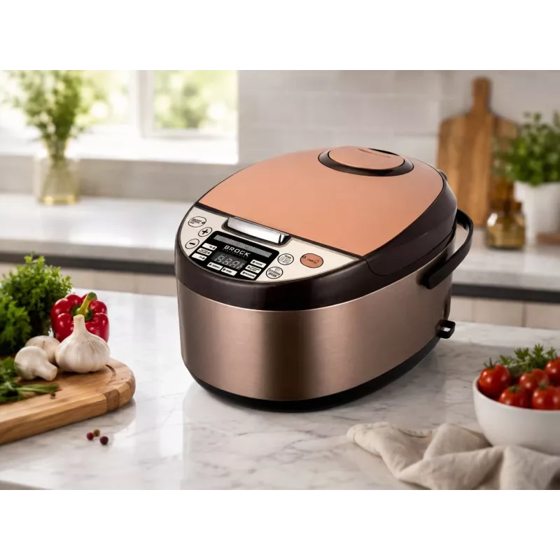 Brock MC 1110 multikoker 5L 900W zwart/zilver