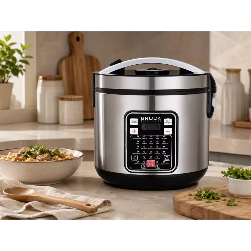 Brock MC 3203 multikoker 5L 900W zwart/roestvrij staal