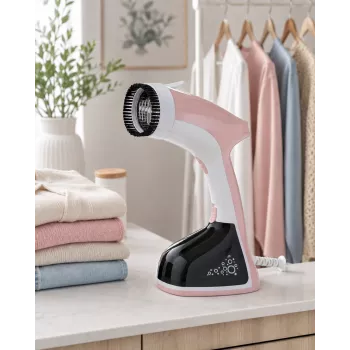 Brock PSI 2202 PK stoomstrijkijzer 1400-1600W, roze