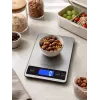 Brock SKS 1008 digitale keukenweegschaal in groot formaat met LED-display