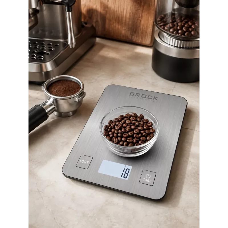 Brock SKS 1009 digitale keukenweegschaal met LED-display