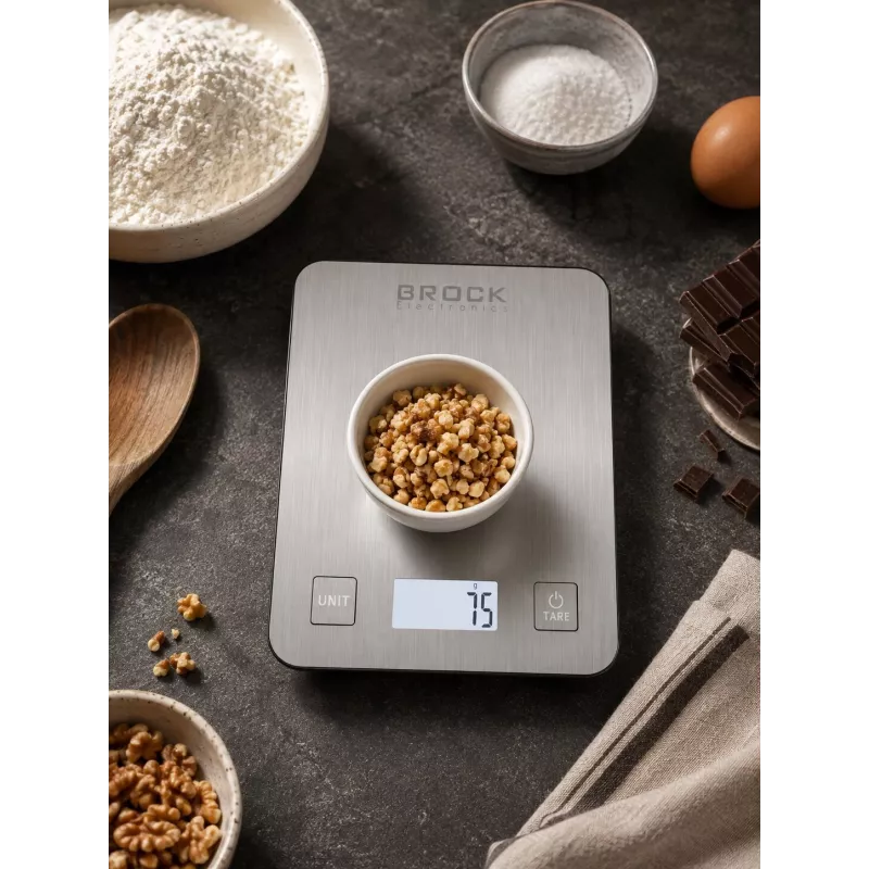 Brock SKS 1009 digitale keukenweegschaal met LED-display