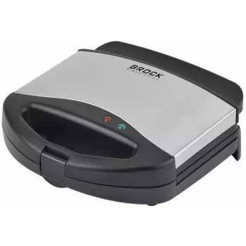 Brock SPM 3006 S sandwichmaker, 750W, zwart/rvs