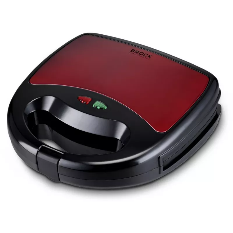 Brock SSM 2001 RD sandwichtoaster 750W rood