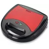 Brock SSM 2003 RD 3-in-1 sandwichmaker, wafelijzer en grill, 750 W, zwart/rood