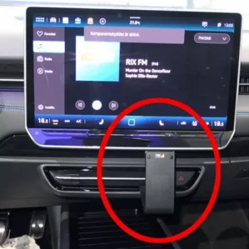 Brodit ProClip houder voor Volkswagen ID.7 (2024-2026) - dashboardhouder, linksgestuurd