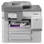 Brother MFC-J5117DW A3 kleuren-inktjet-multifunctionele printer met printen, kopiëren, scannen, faxen, duplex, Wi-Fi, Ethernet, USB, 250-vel papierlade, 50-vel ADF, touchscreen, wit