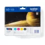 Brother originele inktcartridge-set LC-1100VALBP (cyaan, magenta, geel, zwart)