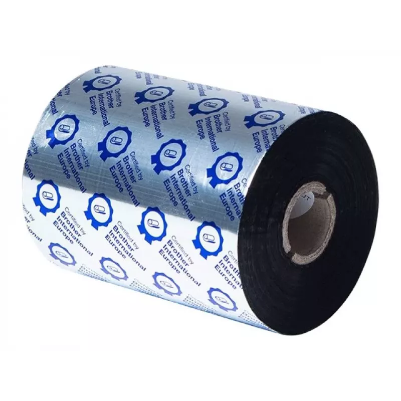 Brother Premium zwart 110 mm x 600 m lint (6-pack)