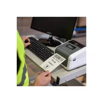 Brother TD-4455DNWB desktop labelprinter, 4 in, 203 dpi, LAN/Bluetooth/Wi-Fi