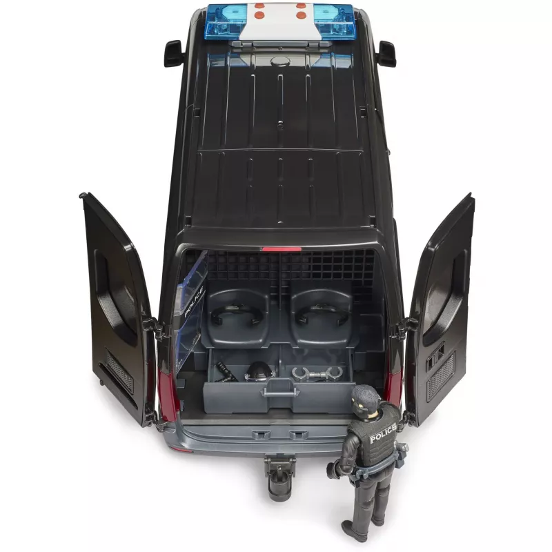 BRUDER bworld MB Sprinter Police Special Forces busje 1:16 met licht & geluid