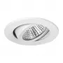 Brumberg 12353073 DAMITA ronde LED-plafondspot 6W 3000K wit IP65 kantelbaar