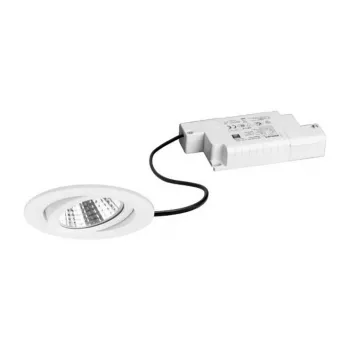 Brumberg 39363173 BB03 ronde inbouw-LED-spot wit 6W 230V fase-afsnijding dimbaar kantelbaar