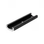 BRUMBERG 87116080 lengteverbinder voor 3-fase railsysteem, zwart