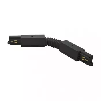 Brumberg 87131080 Flexibele 3-fase railverbinder, zwart