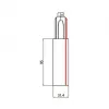 BRUMBERG ONETRACK 3-fase DALI schakelbare eindvoeding, wit