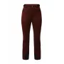 Brunotti Coldlake dames softshell skibroek – donkerrood (bordeaux) maat S – 8000mm waterdicht, 4-way stretch