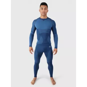 Brunotti Grenoble Heren Thermobroek XXL Donkerblauw – Isolerende, sneldrogende baselayer
