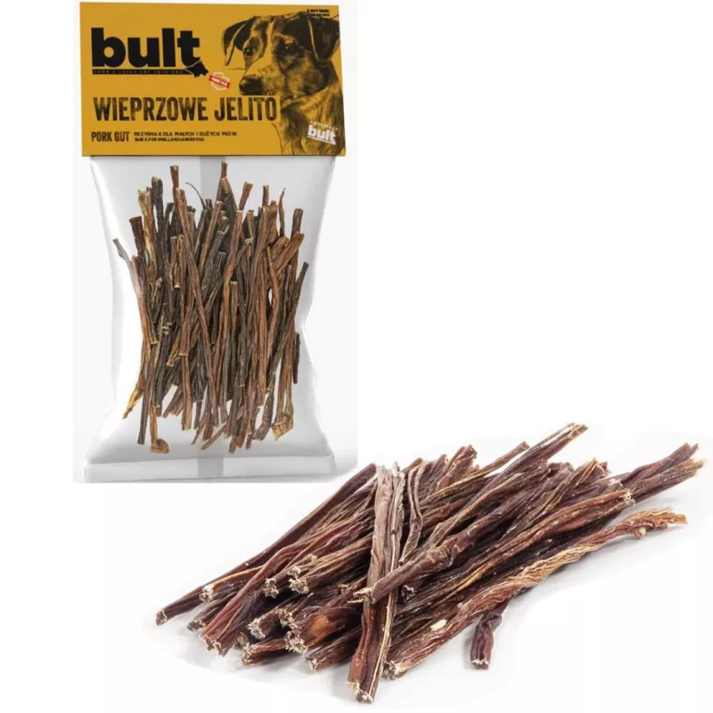 BULT gedroogde varkensdarm hondensnack - 100g