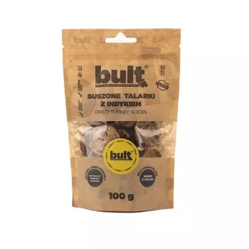 BULT gedroogde kalkoenreepjes hondensnack 100 g – graanvrije, eiwitrijke trainingssnack