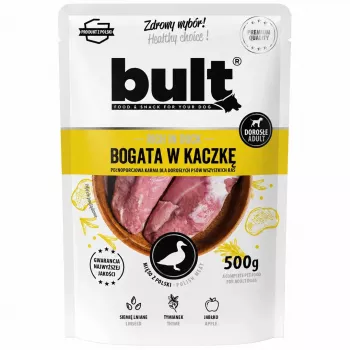 BULT Duck Rich Meatloaf Pouch voor honden 500g