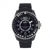 BULTACO HORLOGE HEREN BLPB45A-CB1 (45mm) quartz analoog RVS silicone zwart