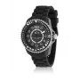 BULTACO HORLOGE HEREN BLPB45A-CB1 (45mm) quartz analoog RVS silicone zwart