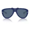 Burberry BE4433U 413980 unisex zonnebril Havana bruin 57mm