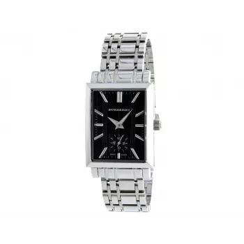 Burberry BU1321 dameshorloge quartz 24mm RVS zilveren wijzerplaat