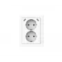 BUSCH-JAEGER 2TKA00006023 Safety+ USB-C dubbel stopcontact, alpinewit