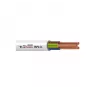 BVV-LL 3-aderig 1.5mm² wit PVC vast bedradingskabel 25m rol