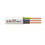 BVV-P Plat PVC-stroomkabel 3x1,5 mm² Wit 50m