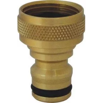 C.K Tools messing draadtap-aansluiting 3/4 inch BSP binnendraad naar 1/2 inch BSP buitendraad G791562