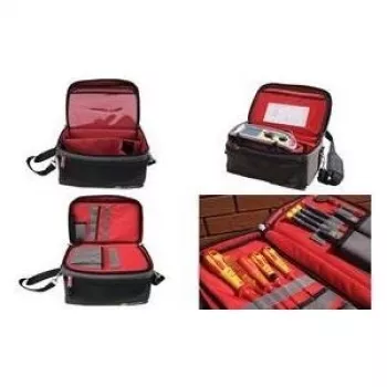 C.K Tools Magma gereedschapstas voor meetapparatuur & accessoires, polyester, 27 vakken & houders (MA2638)