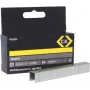 C.K Tools Type 140 verzinkte staalkrammen 12 mm been 10,6 mm rug, 1000-pack (496004)