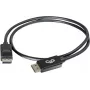 C2G 5,0m DisplayPort-kabel met vergrendeling, stekker-stekker, zwart 84403