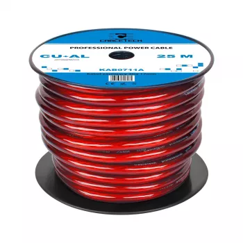 CABLETECH 2 AWG 12mm OD koper-aluminium auto-stroomkabel (10m rol)