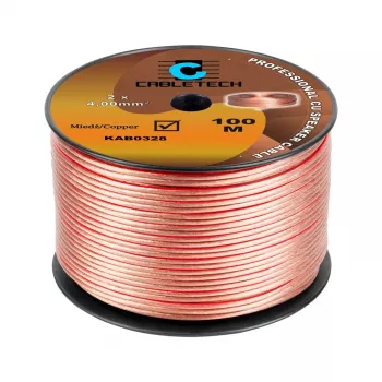 CABLETECH luidsprekerkabel 4mm