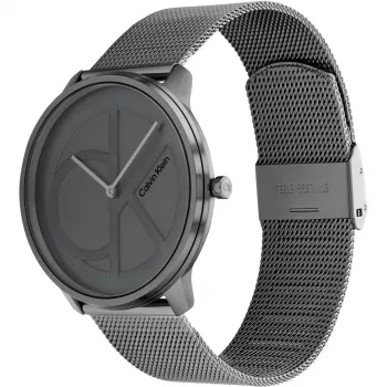 CALVIN KLEIN MAN 25200030 40mm quartz analoog horloge zilver roestvrijstalen mesh